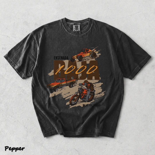 BAJA 1000 - Pepper mockup