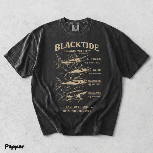Blacktide Pelagic Velocity - Pepper mockup