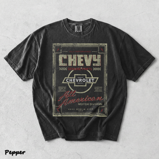 Chevy Genuine 2 - Pepper mockup