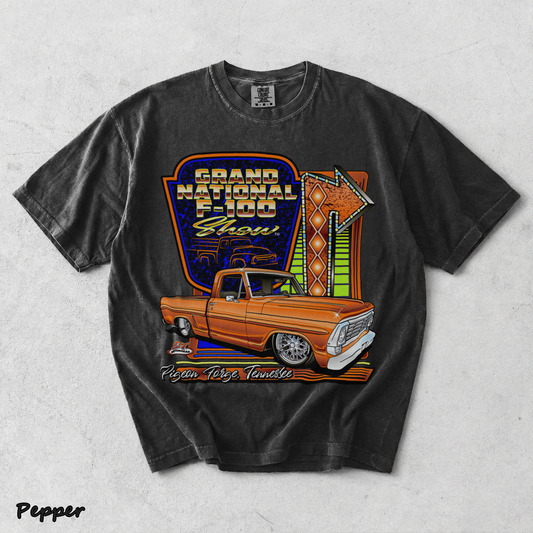 Grand National F100 - Pepper mockup