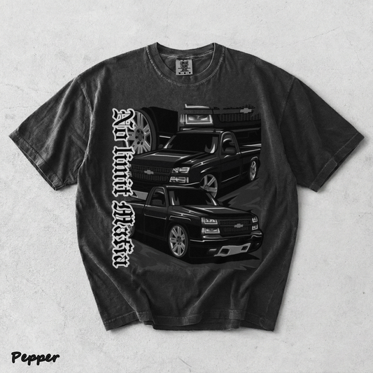 No Limit Mafia T-shirt back - Pepper mockup
