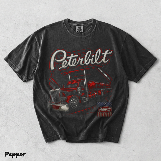 Peterbilt Red - Pepper mockup