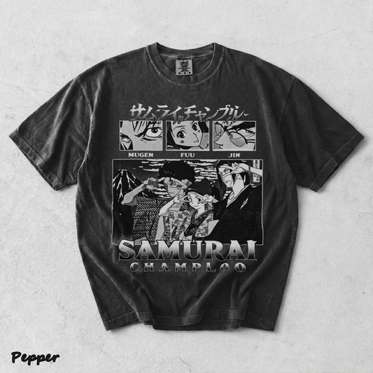 Samurai Champloo Anime Shirt - Pepper mockup