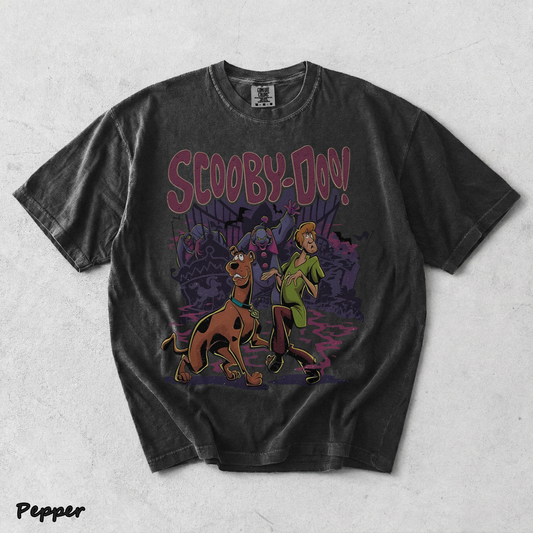 Vintage Scooby Doo Sweatshirt, Scooby Doo Halloween Tee - Pepper mockup