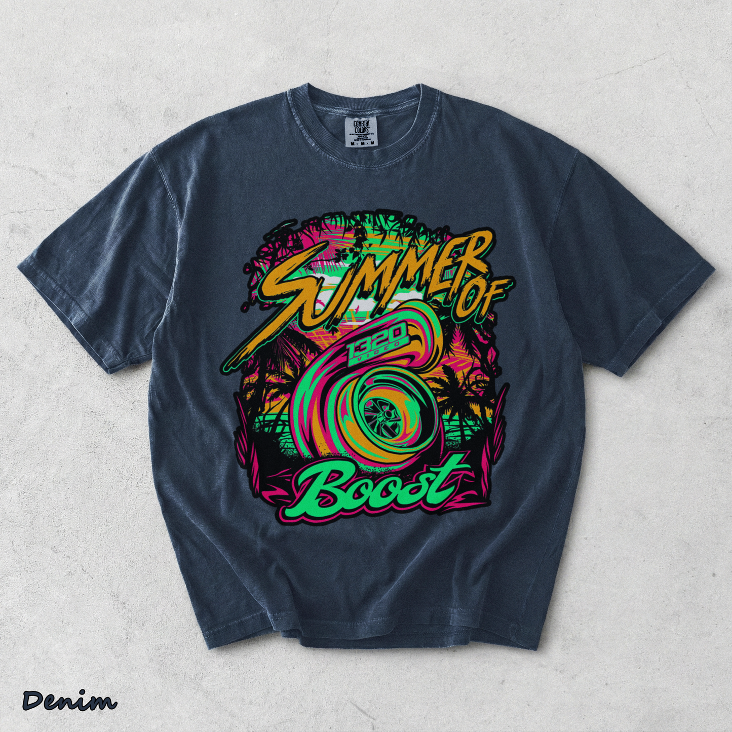 1320 Video Boost - Denim mockup