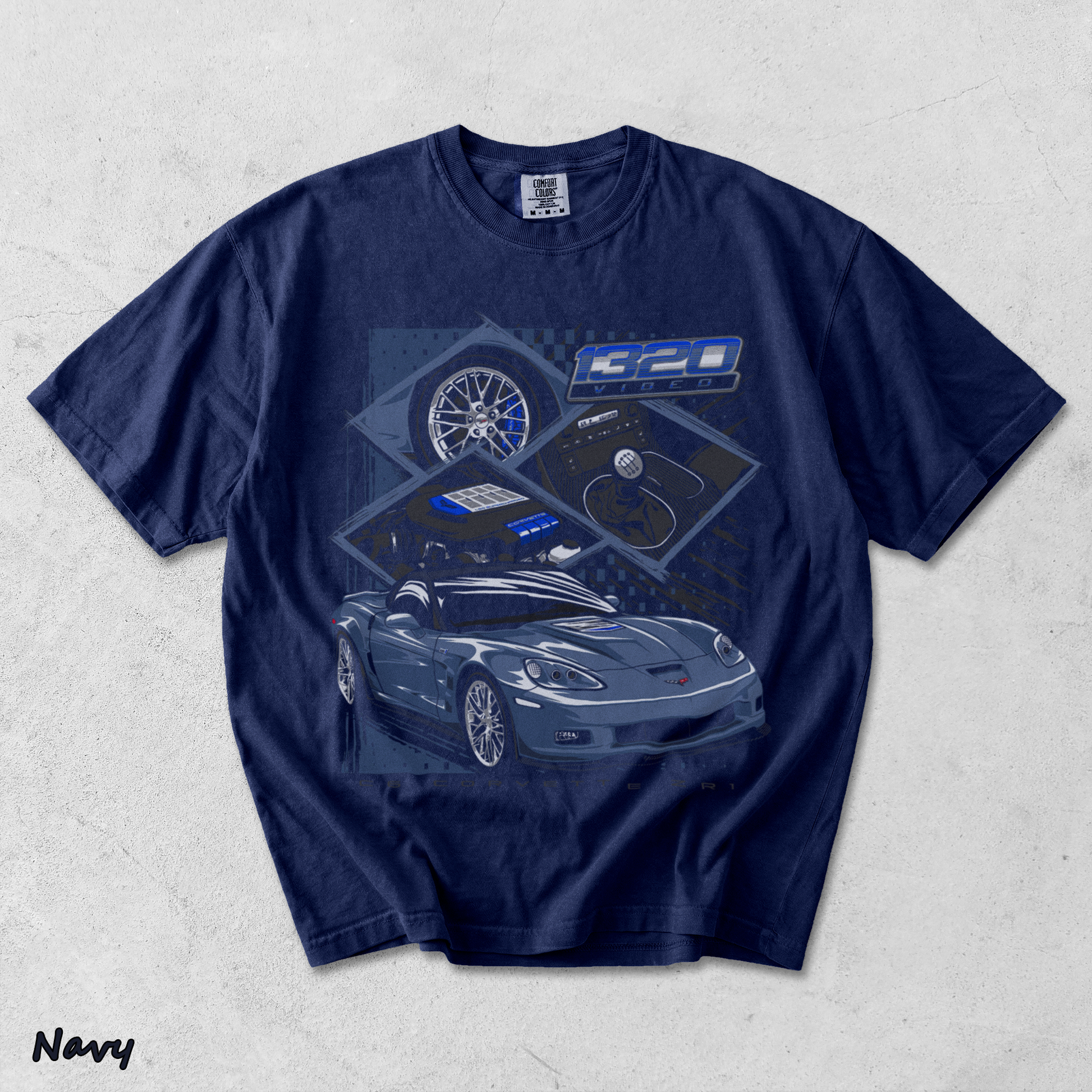 1320 Video - True Navy mockup