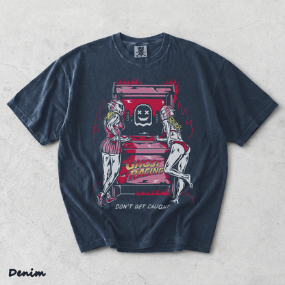 1990s Ghost Racing 2 - Denim mockup