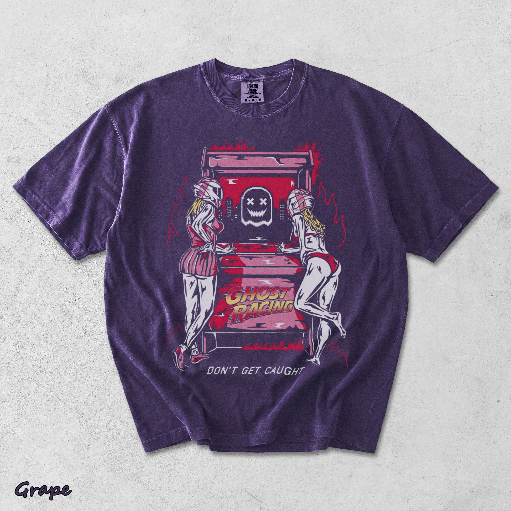 1990s Ghost Racing 2 - Grape mockup