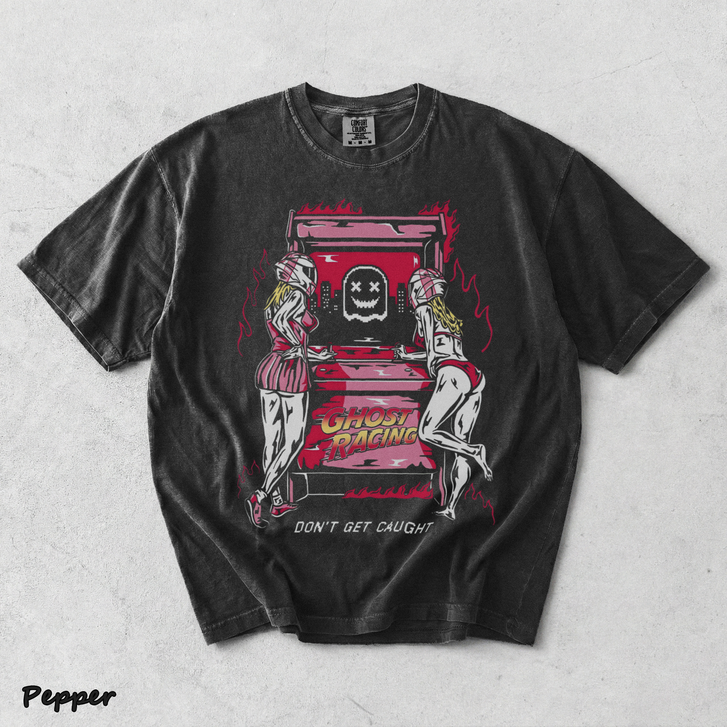 1990s Ghost Racing 2 - Pepper mockup