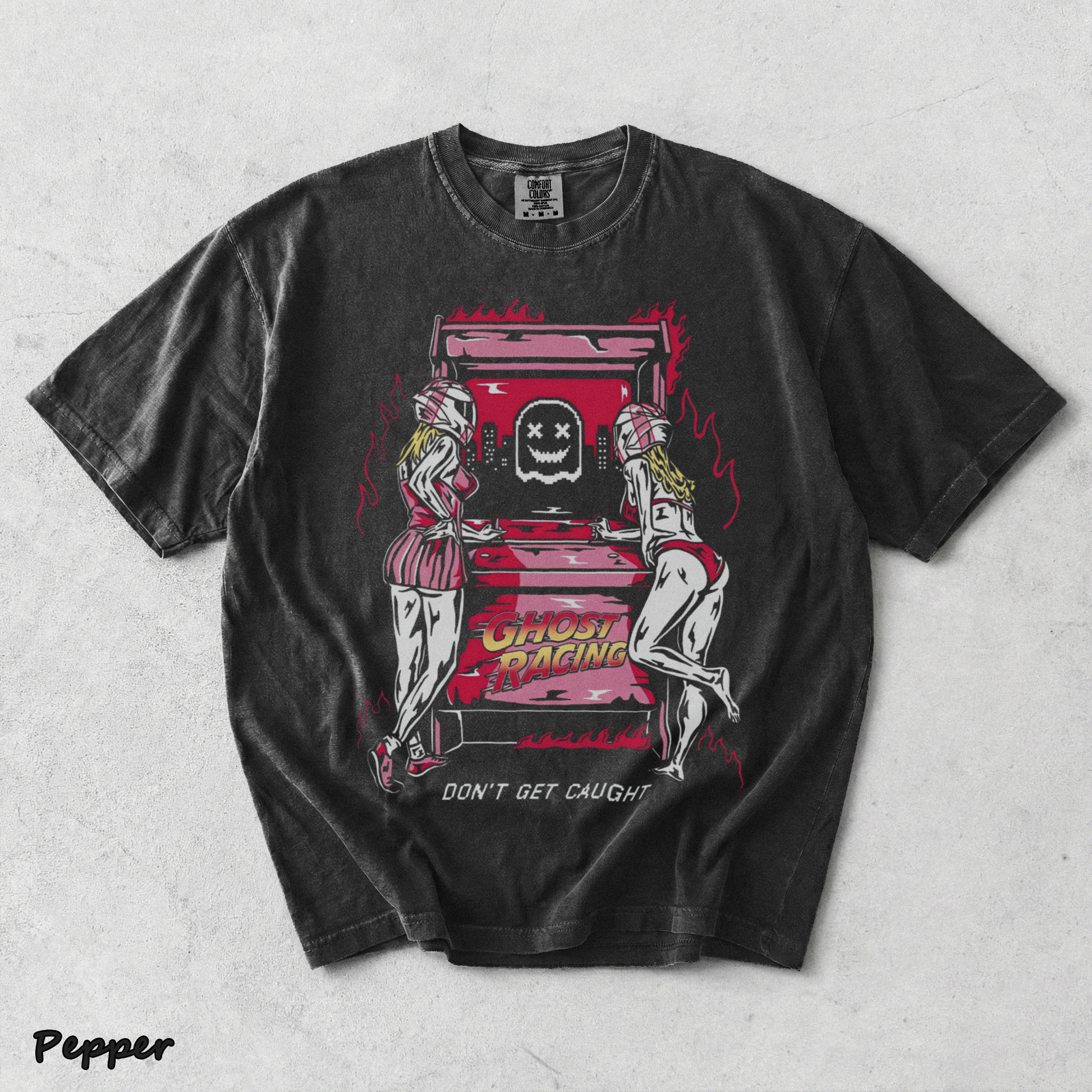1990s Ghost Racing 2 - Pepper mockup