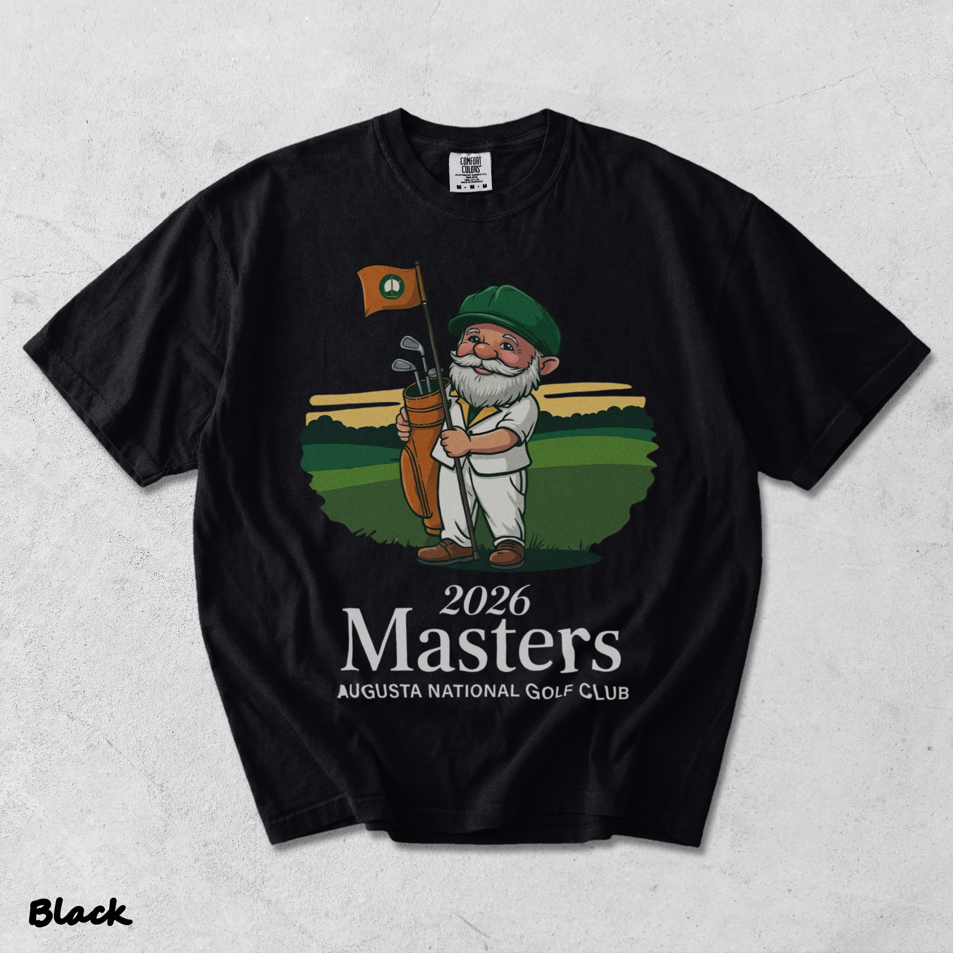 2026 Masters Tournament Augusta - Black mockup