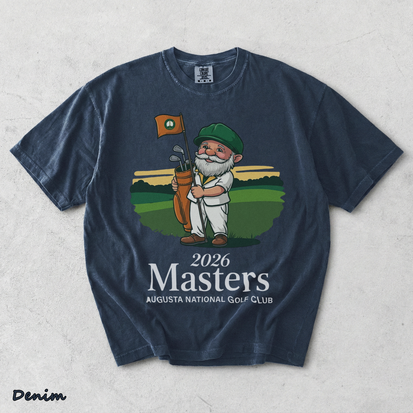 2026 Masters Tournament Augusta - Denim mockup