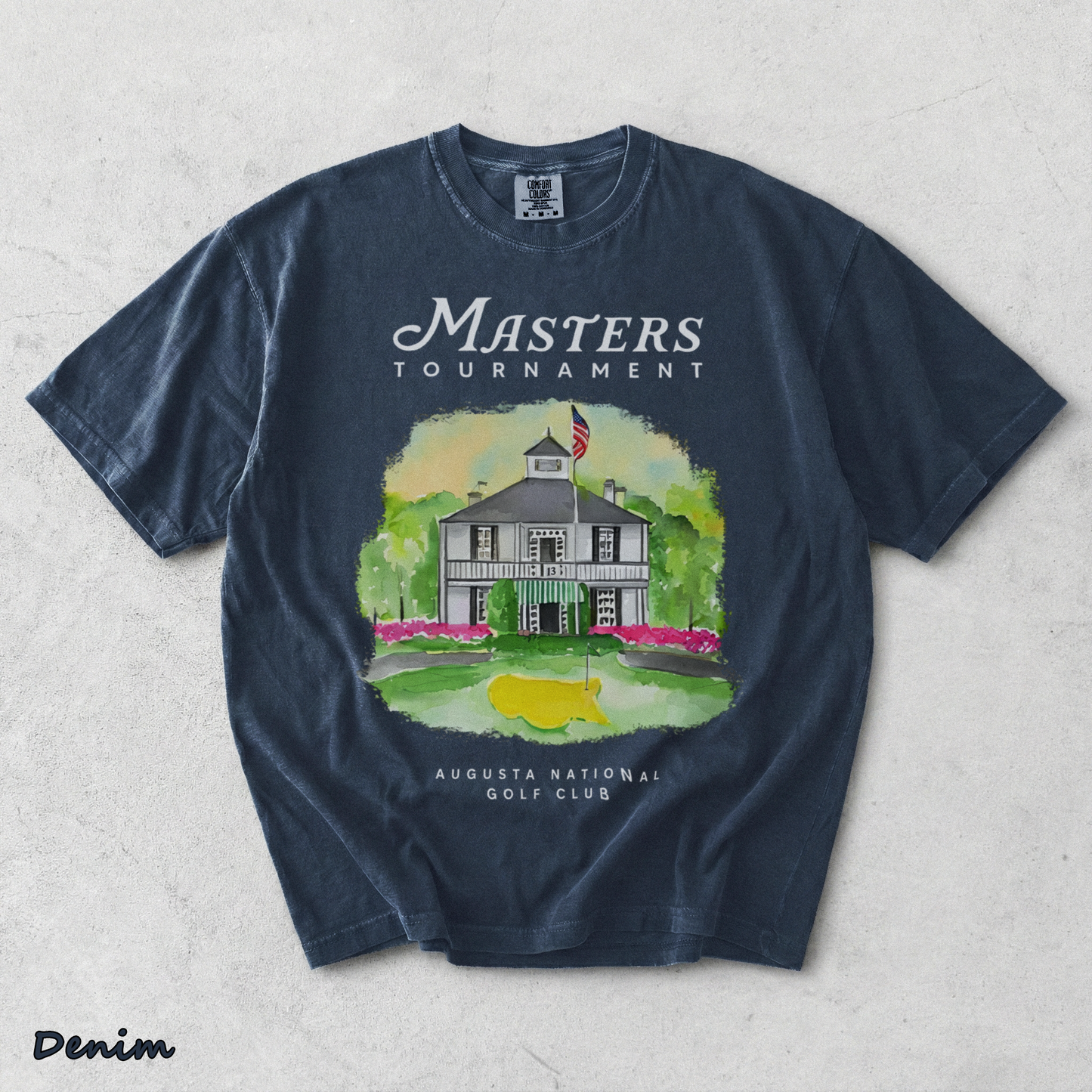 2026 Masters Tournament - Denim mockup