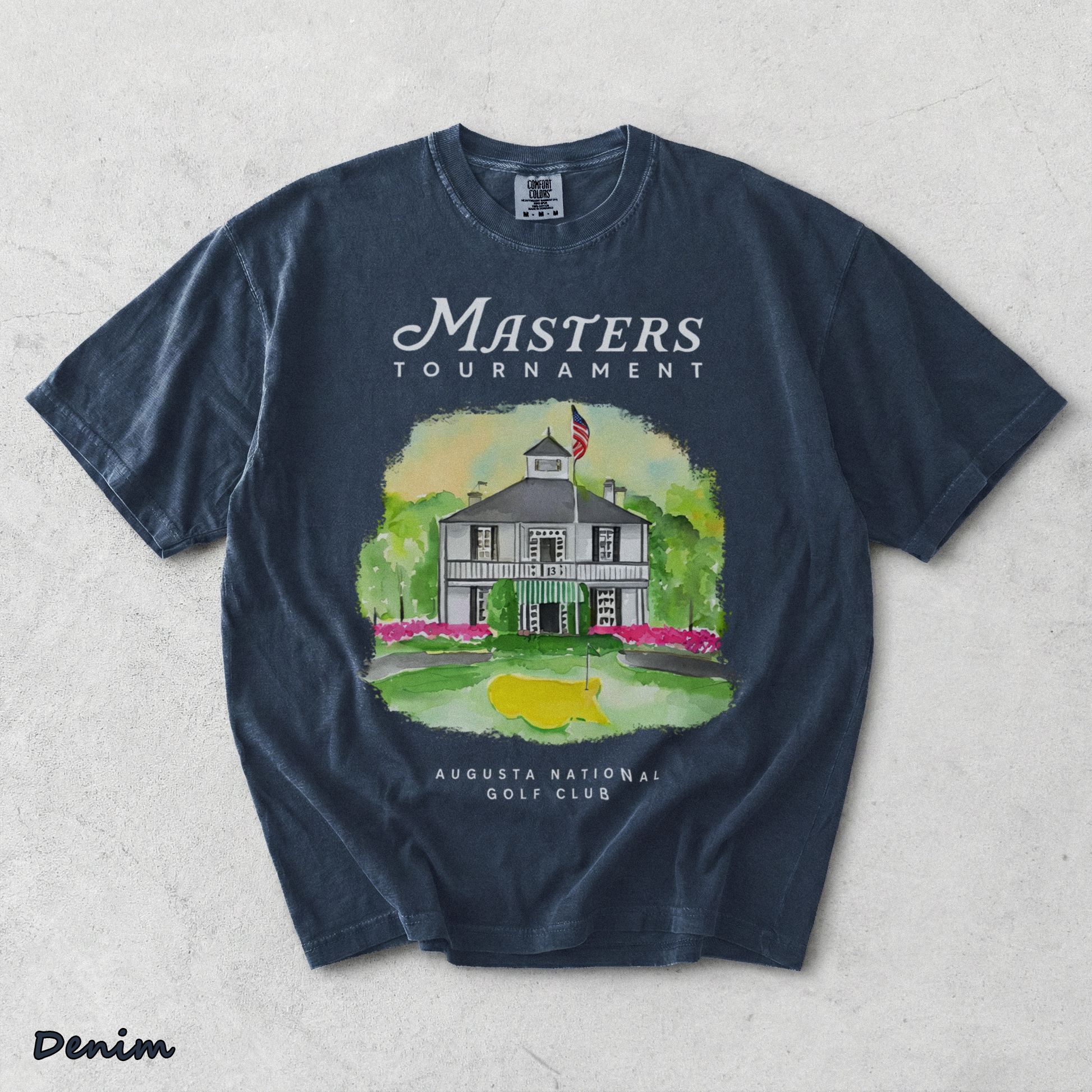 2026 Masters Tournament - Denim mockup