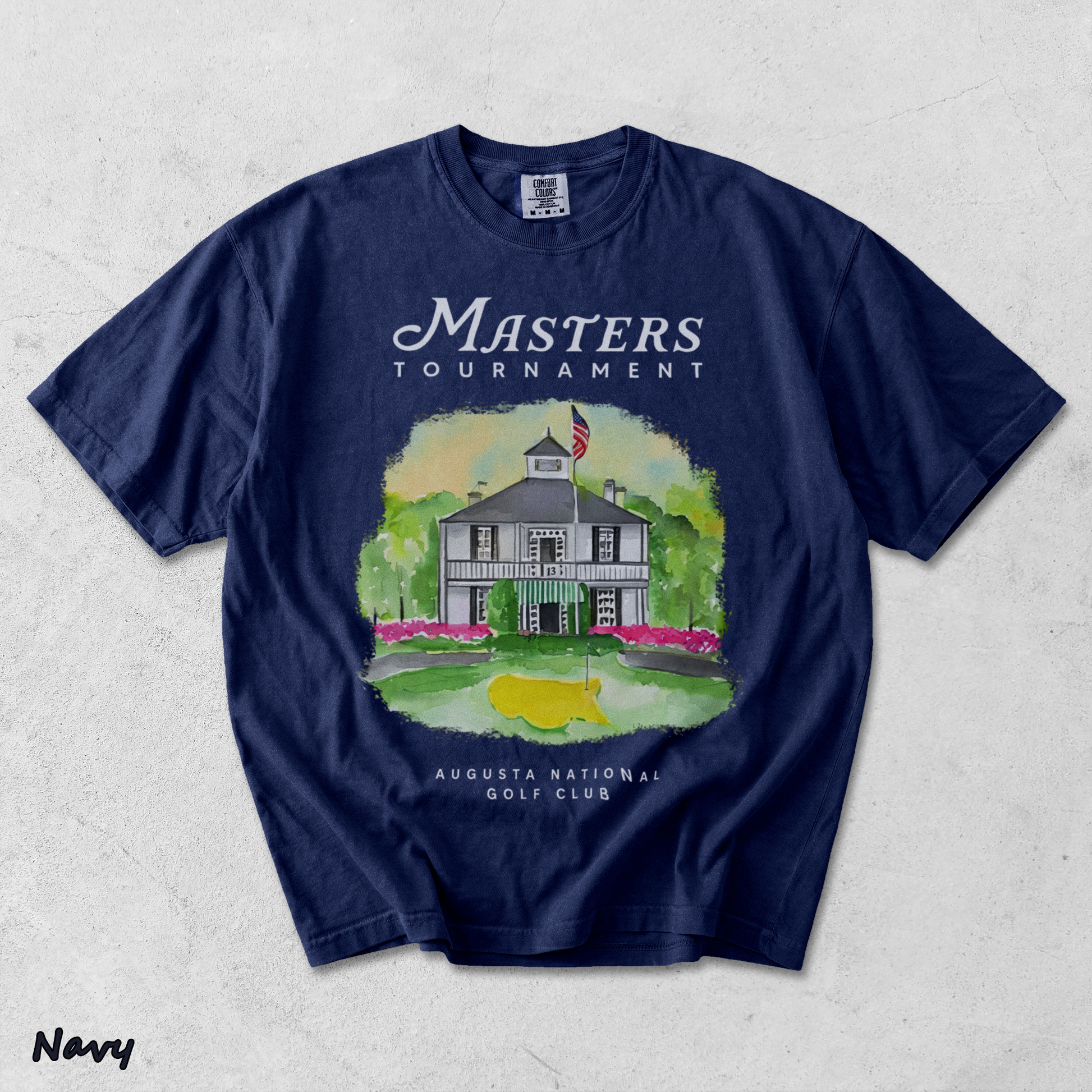 2026 Masters Tournament - True Navy mockup