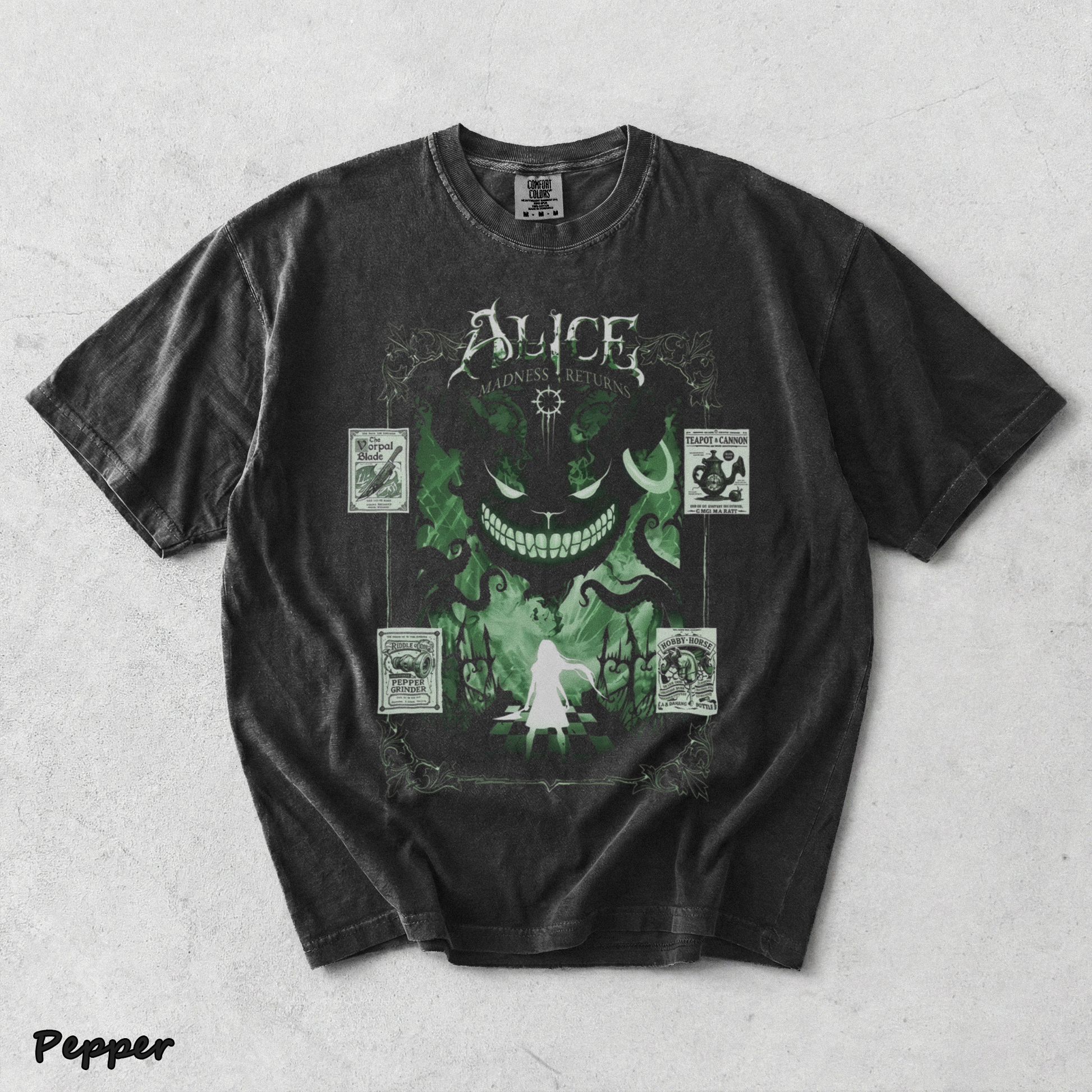 377048404237 Alice Madness back - Pepper mockup