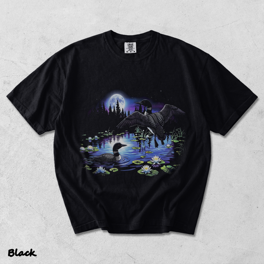 90s Loon Habitat - Black mockup