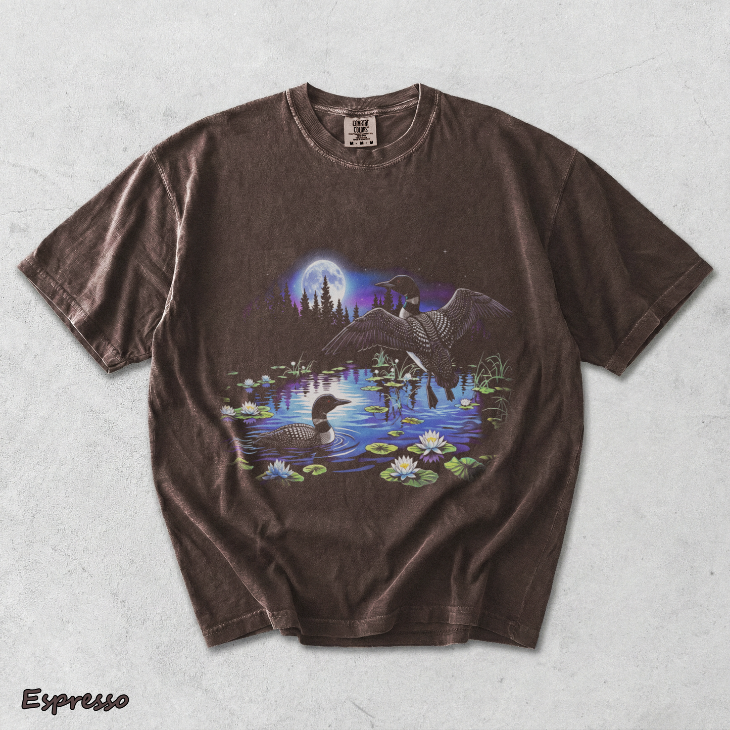 90s Loon Habitat - Espresso mockup