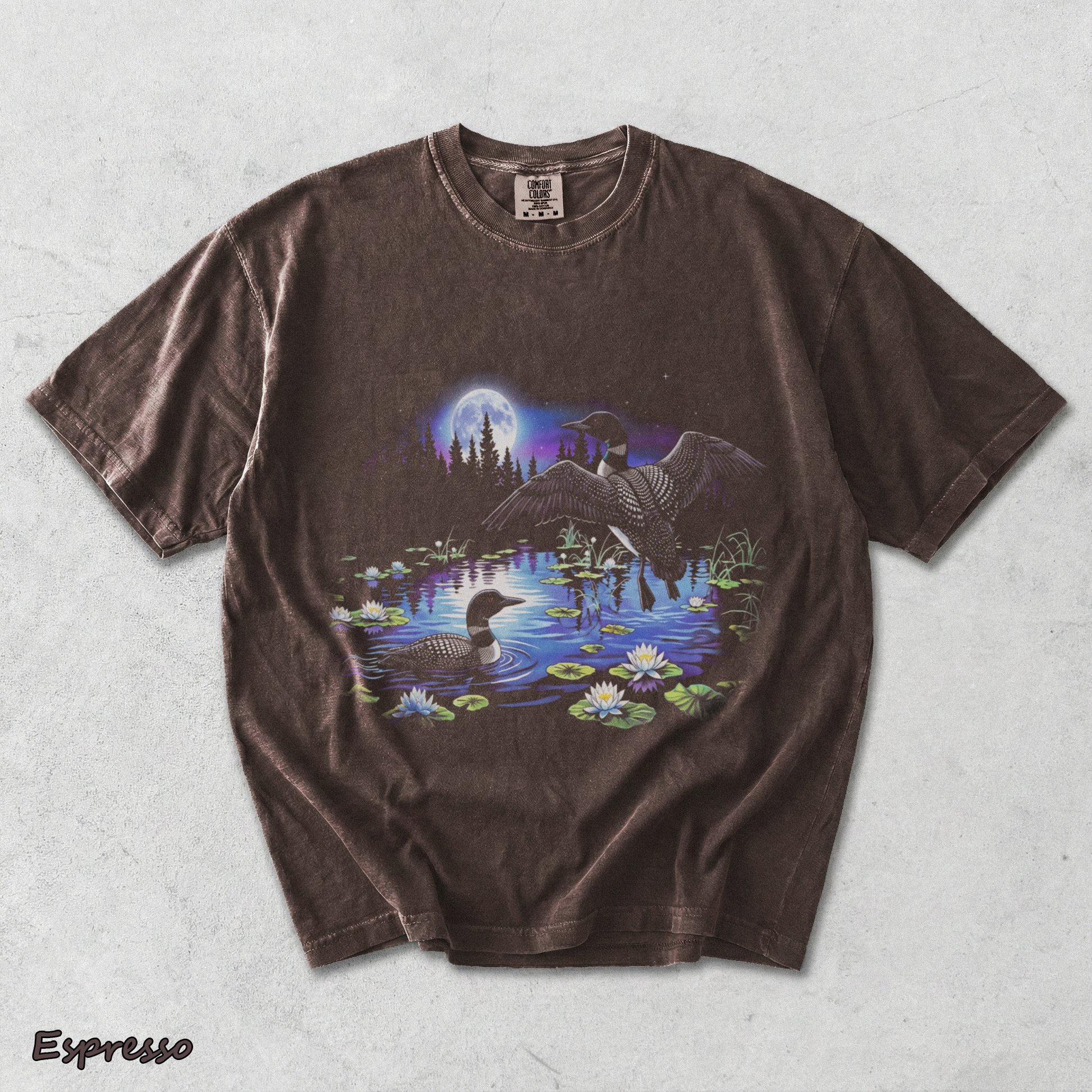 90s Loon Habitat - Espresso mockup