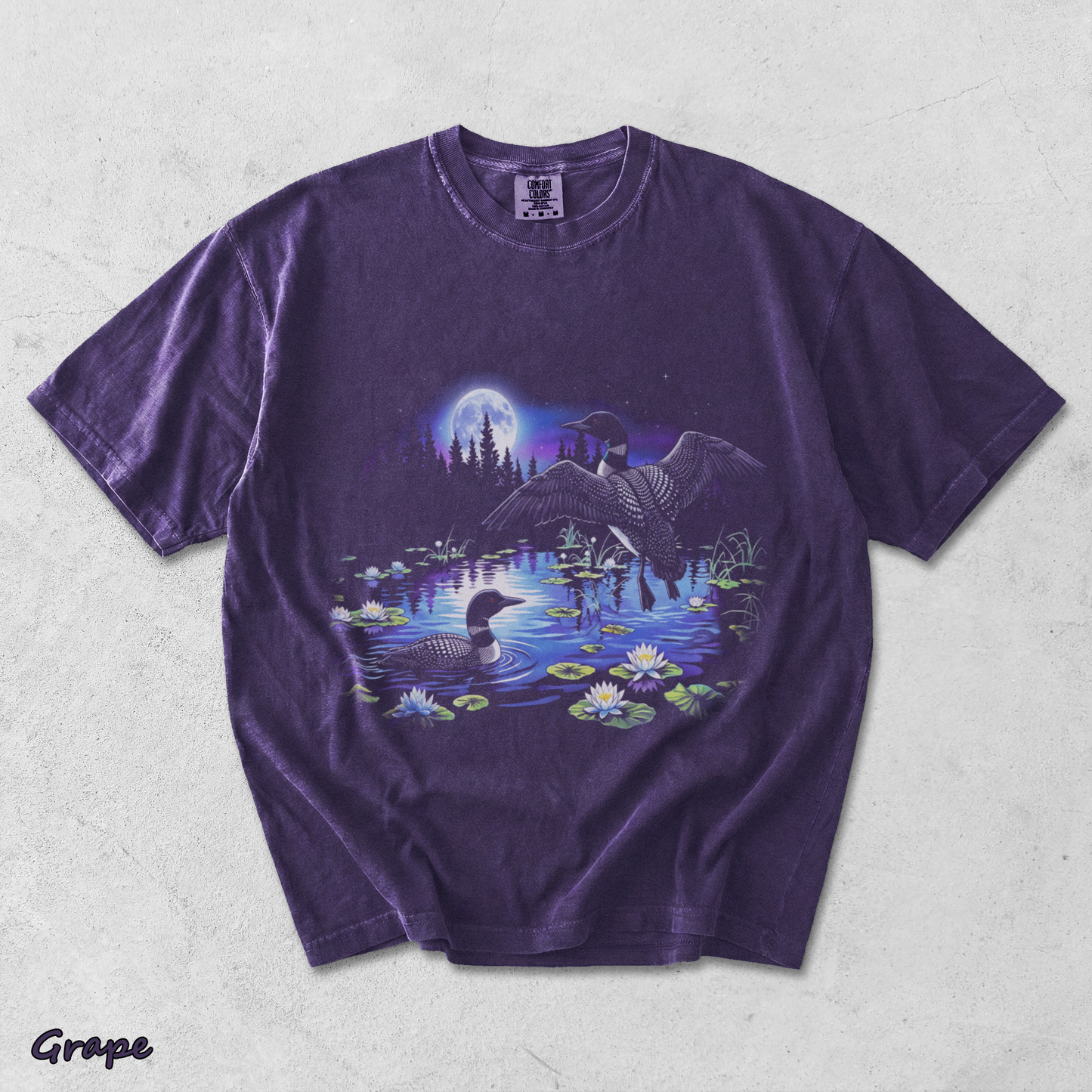 90s Loon Habitat - Grape mockup