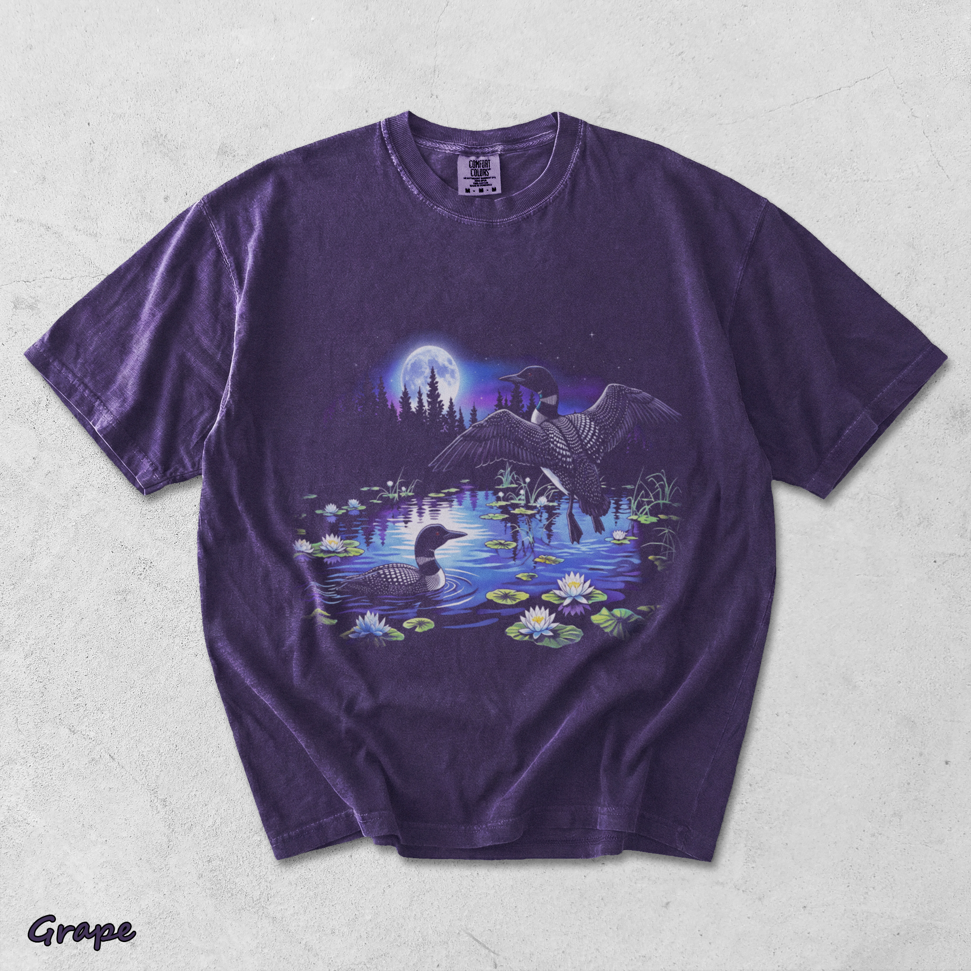 90s Loon Habitat - Grape mockup