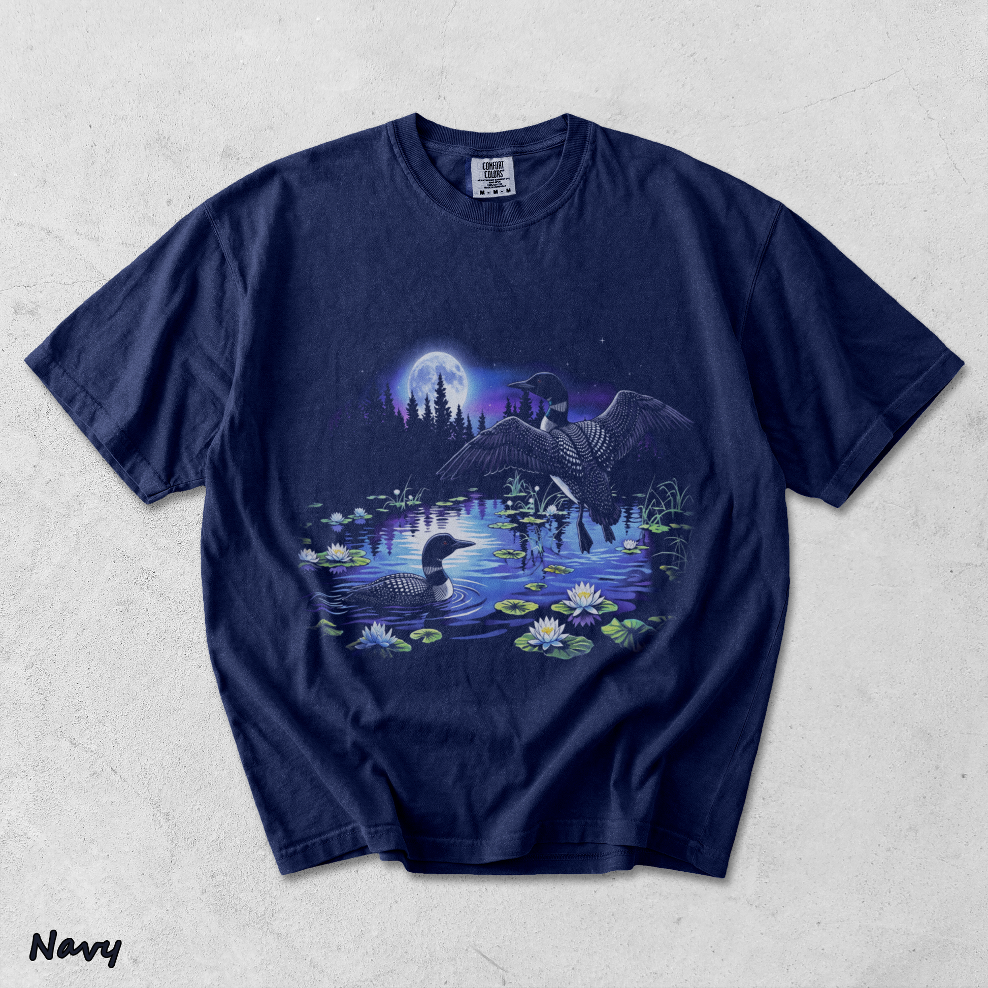 90s Loon Habitat - True Navy mockup