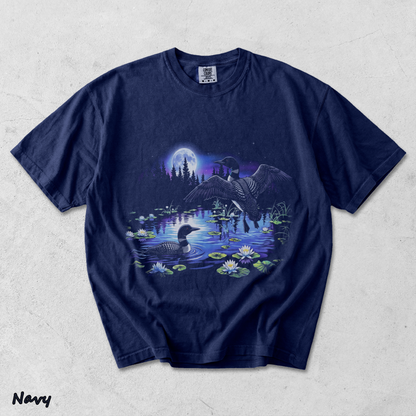 90s Loon Habitat - True Navy mockup