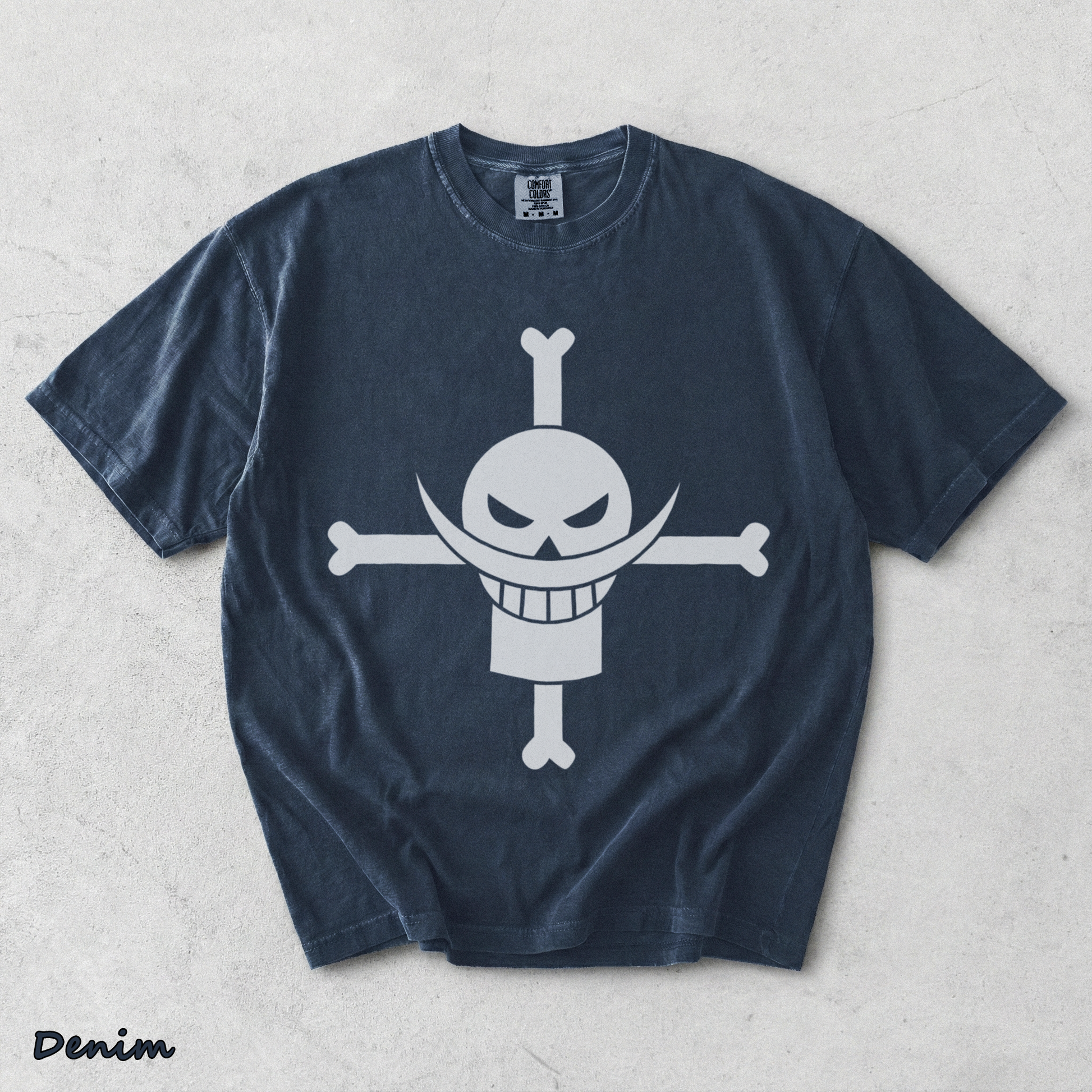 Ace Whitebeard Tatto - Denim mockup