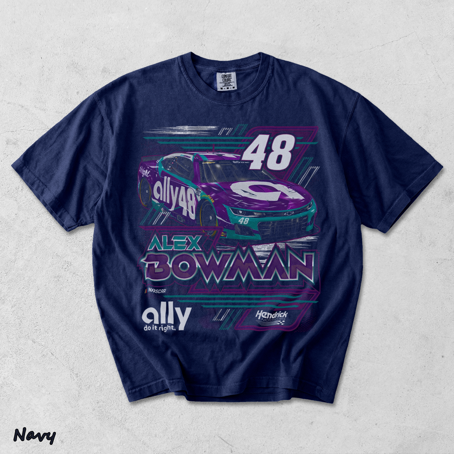 Alex Bownman - True Navy mockup