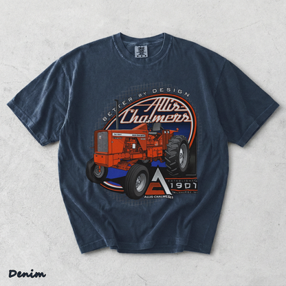 Allis Chalmers 190XT AC Tractor - Denim mockup