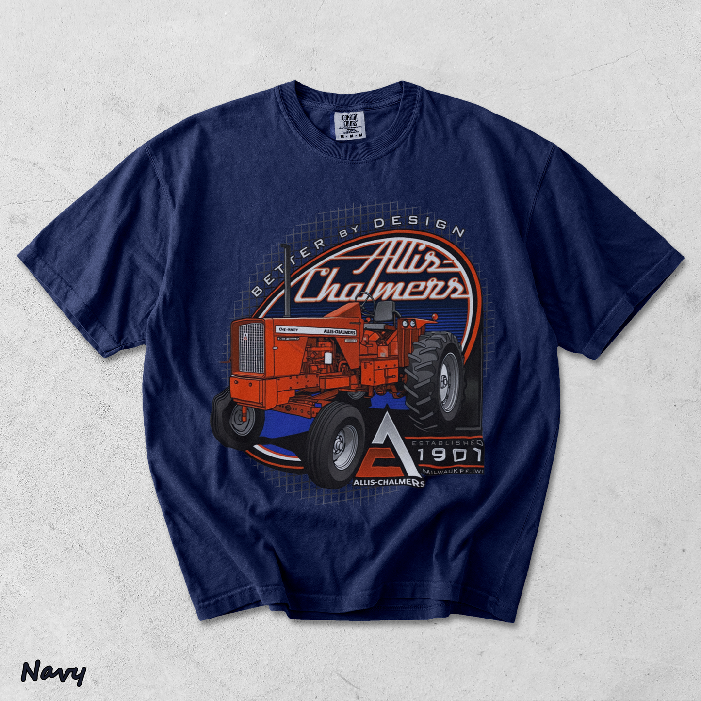 Allis Chalmers 190XT AC Tractor - True Navy mockup