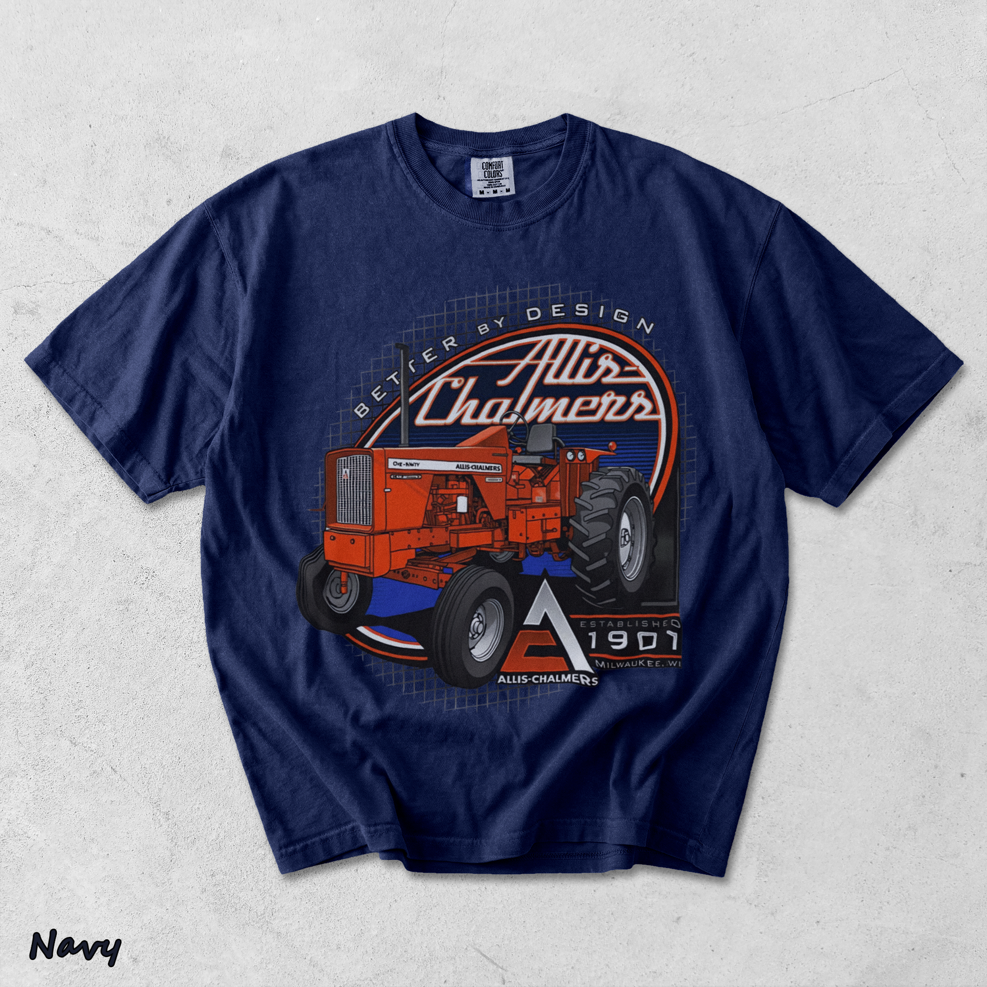 Allis Chalmers 190XT AC Tractor - True Navy mockup