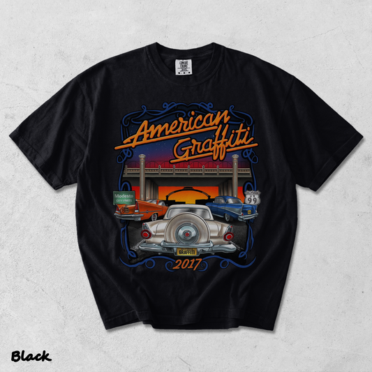 American Graffiti - Black mockup