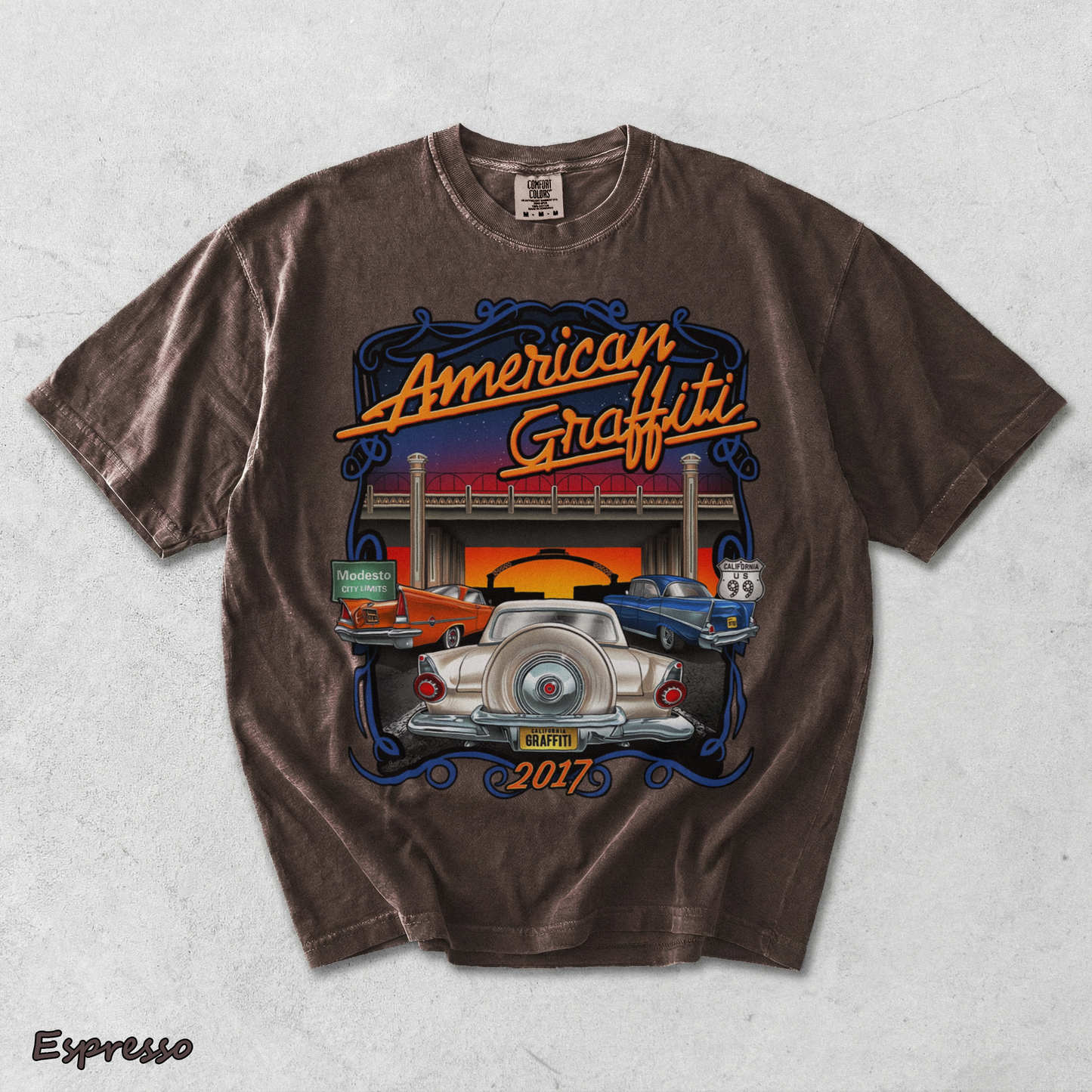 American Graffiti - Espresso mockup