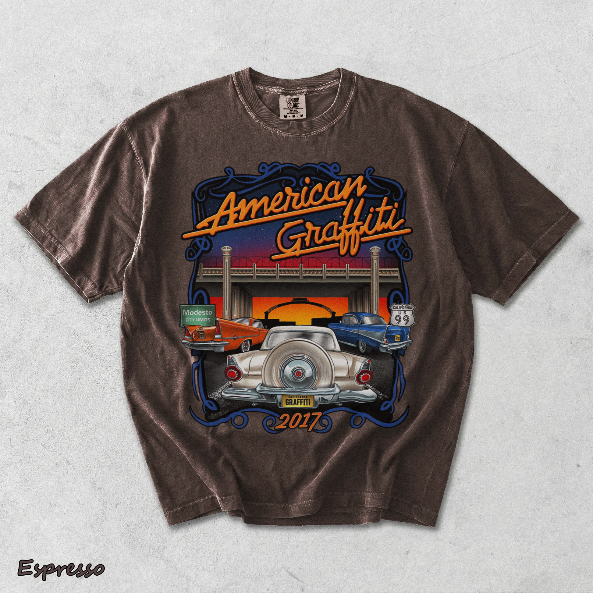 American Graffiti - Espresso mockup
