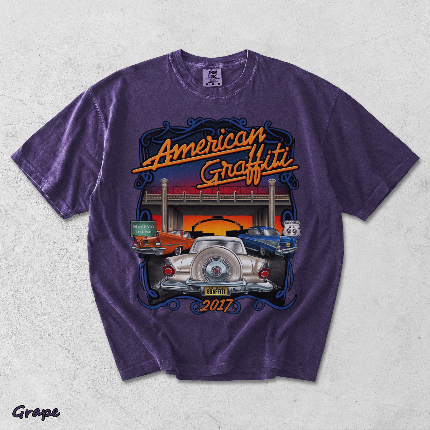 American Graffiti - Grape mockup