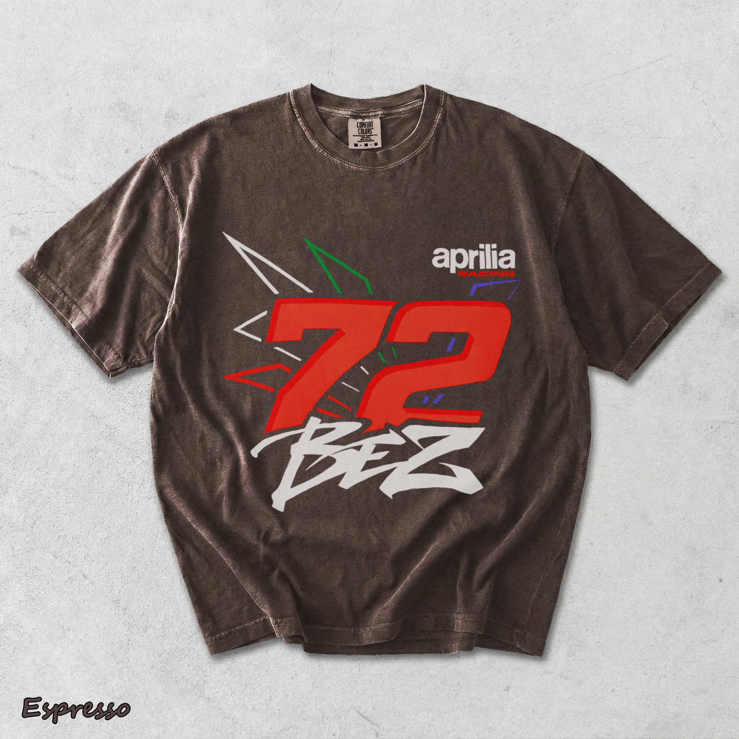 Aprilia Racing Marco Bezzecchi 1 - Espresso mockup