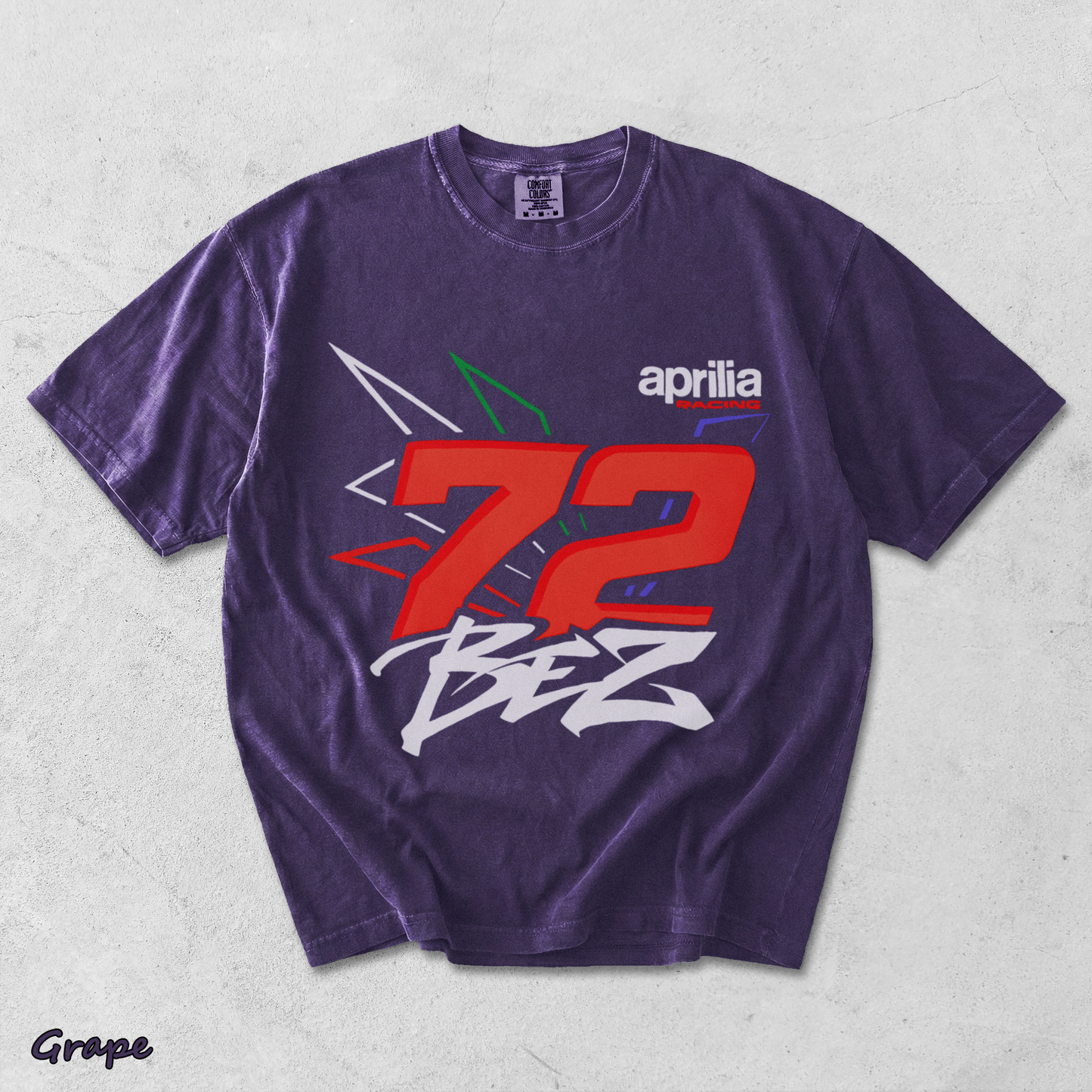 Aprilia Racing Marco Bezzecchi 1 - Grape mockup