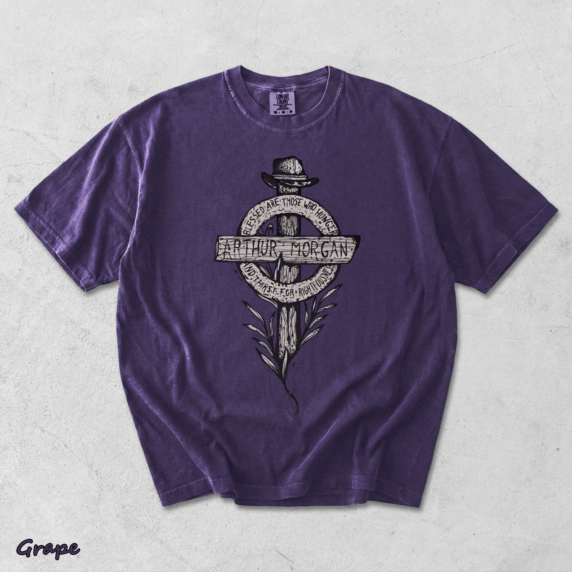 ARTHUR MORGAN - Grape mockup