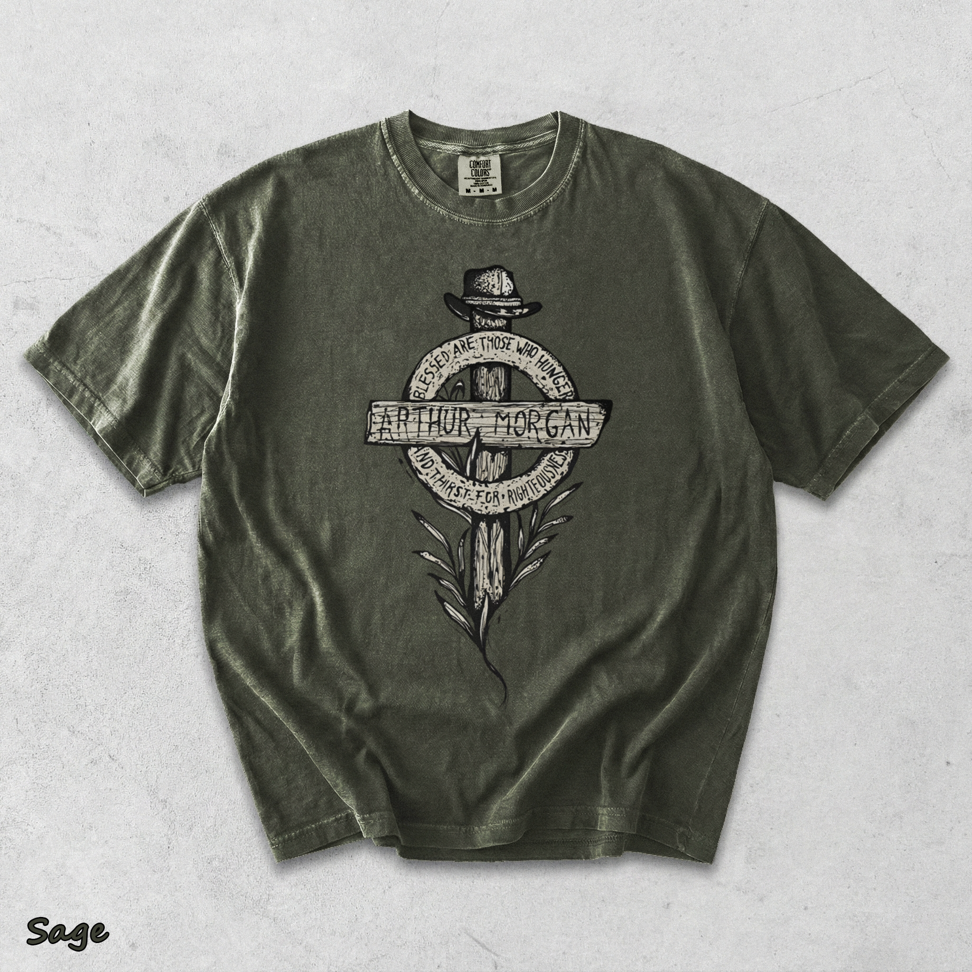 ARTHUR MORGAN - Sage mockup