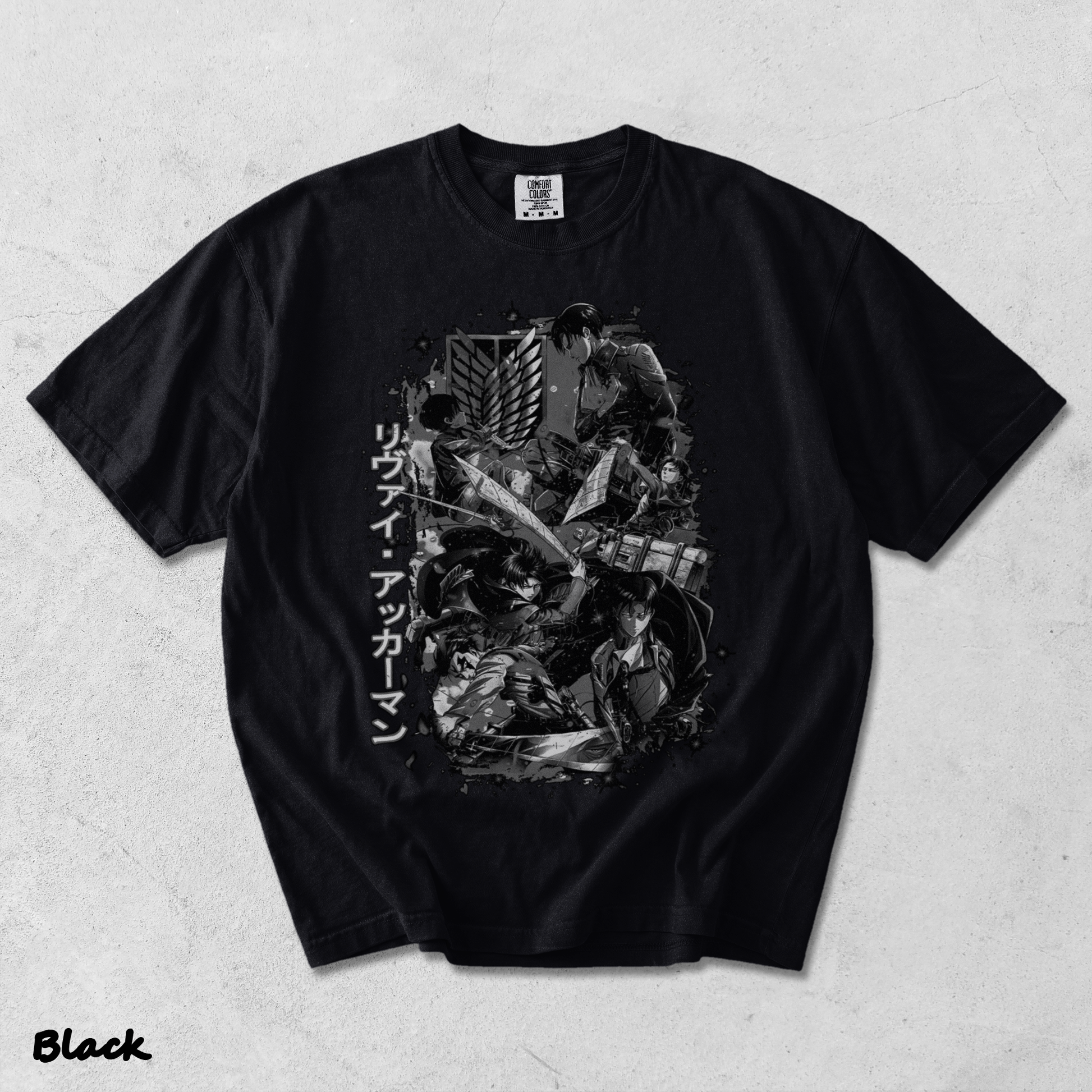 ATTACK ON TITAN (1) - Black mockup