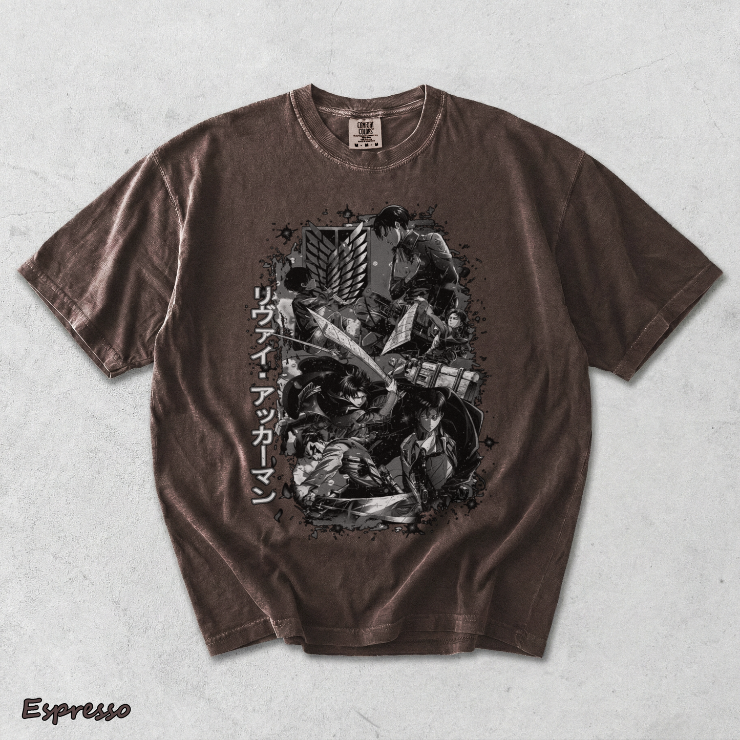 ATTACK ON TITAN (1) - Espresso mockup