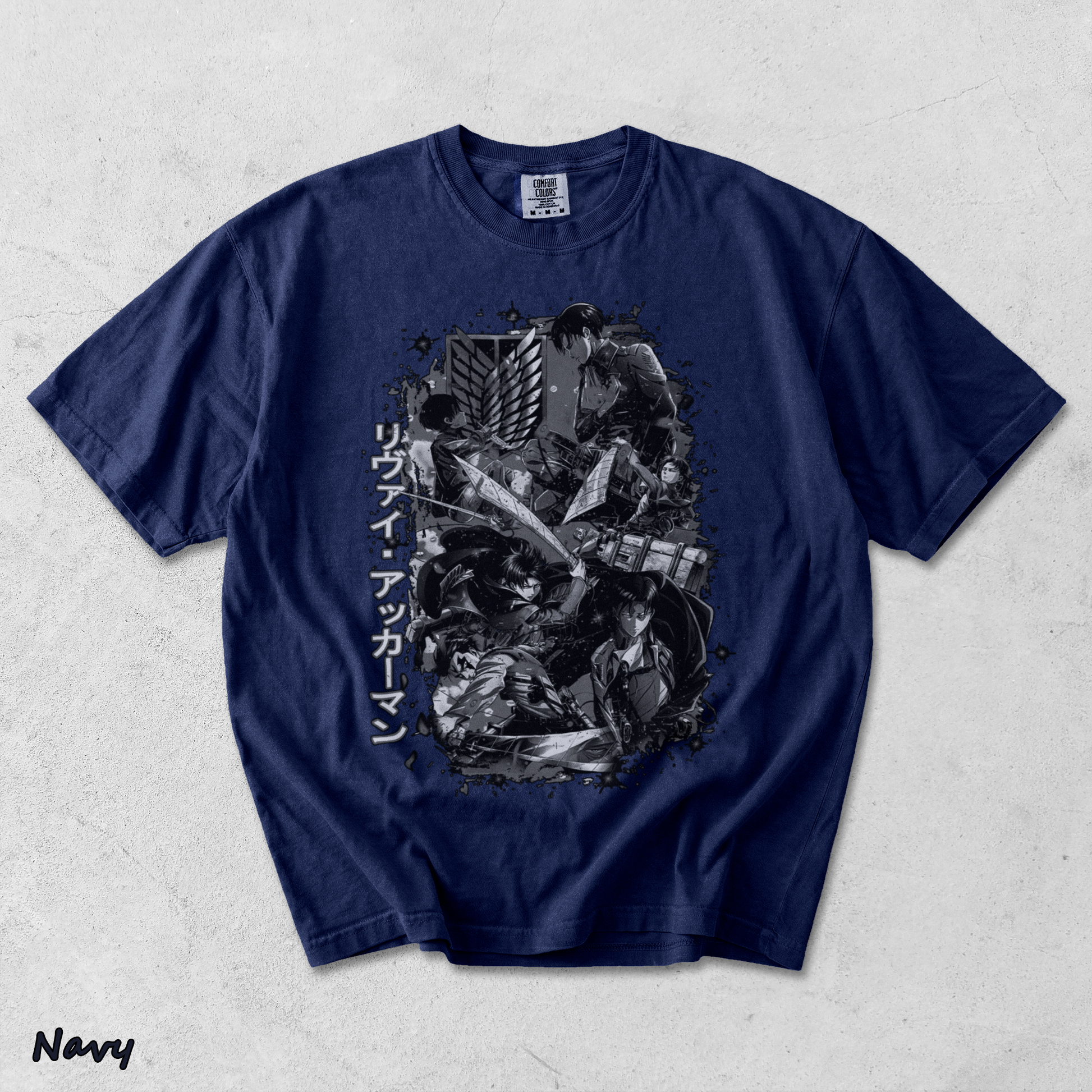 ATTACK ON TITAN (1) - True Navy mockup