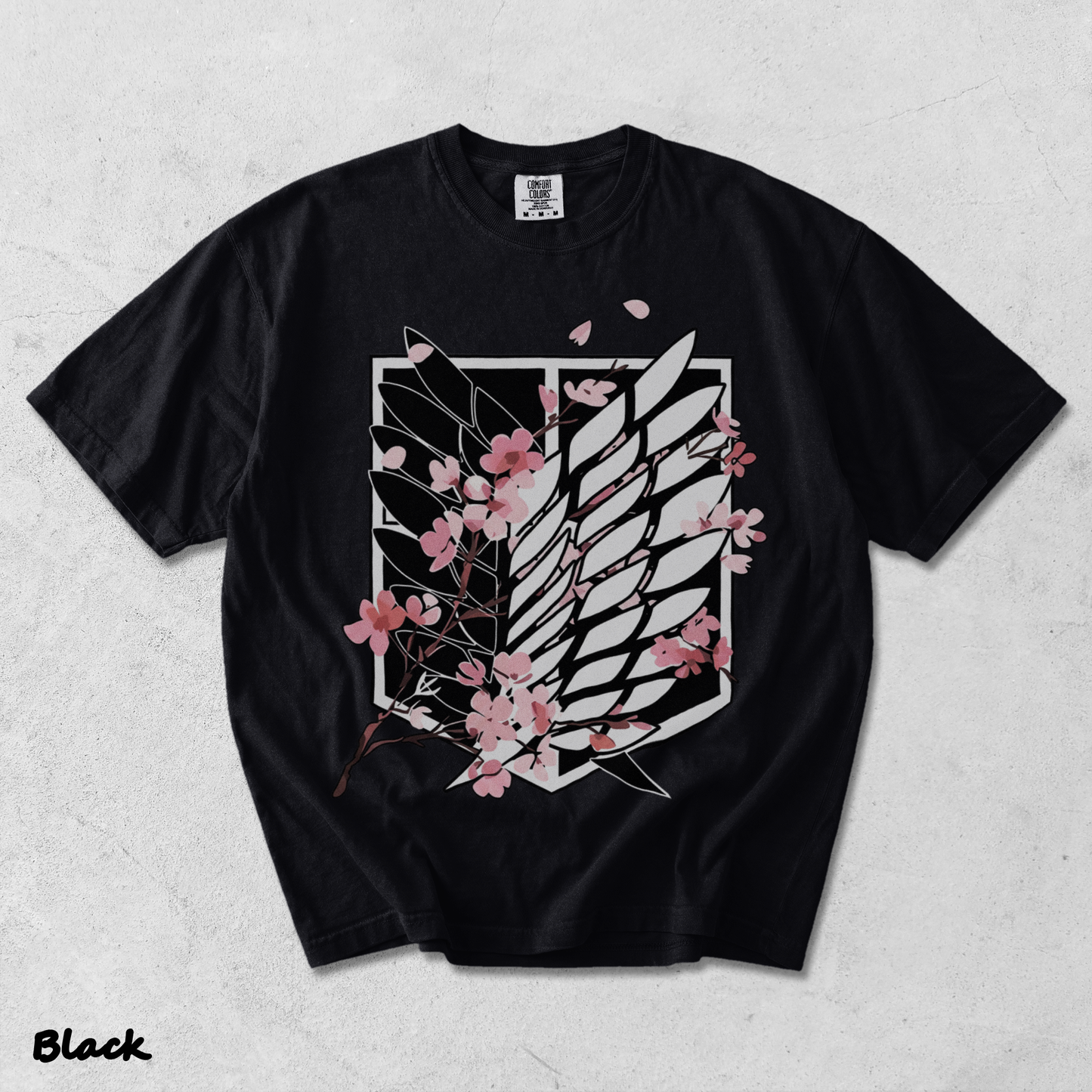 Attack On Titan (2) - Black mockup