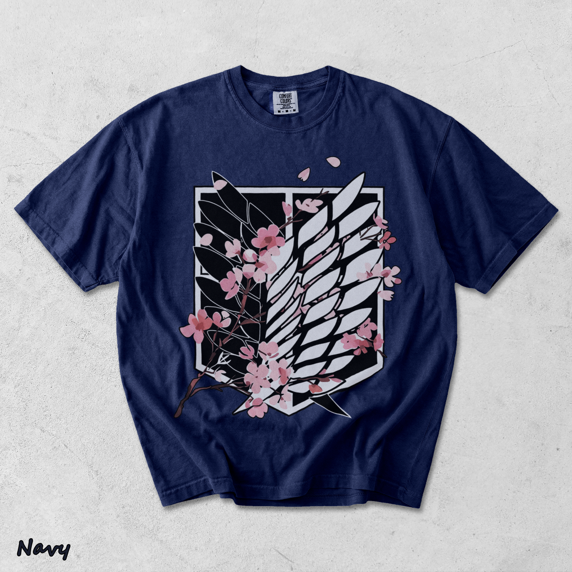 Attack On Titan (2) - True Navy mockup