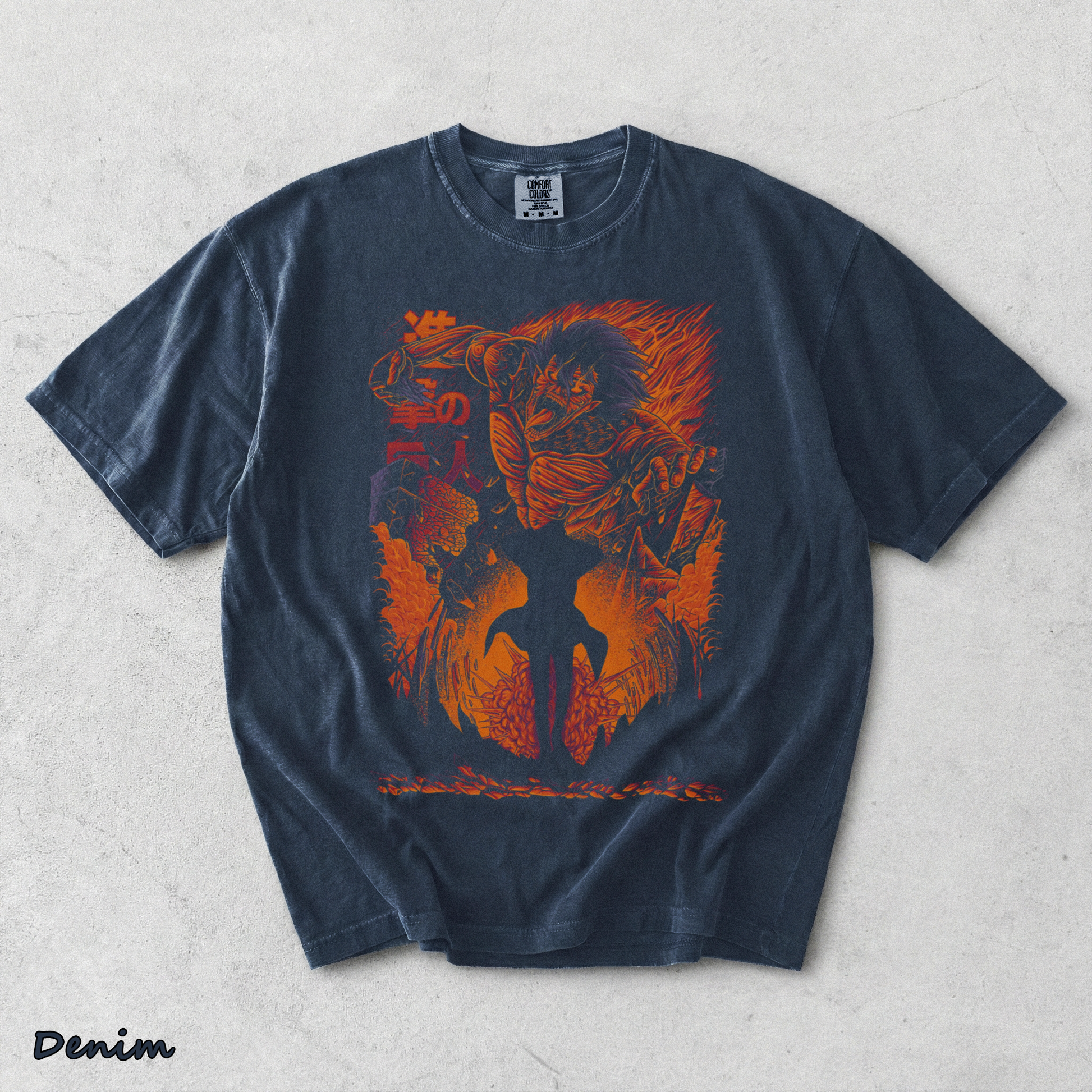 Attack On Titan - Denim mockup