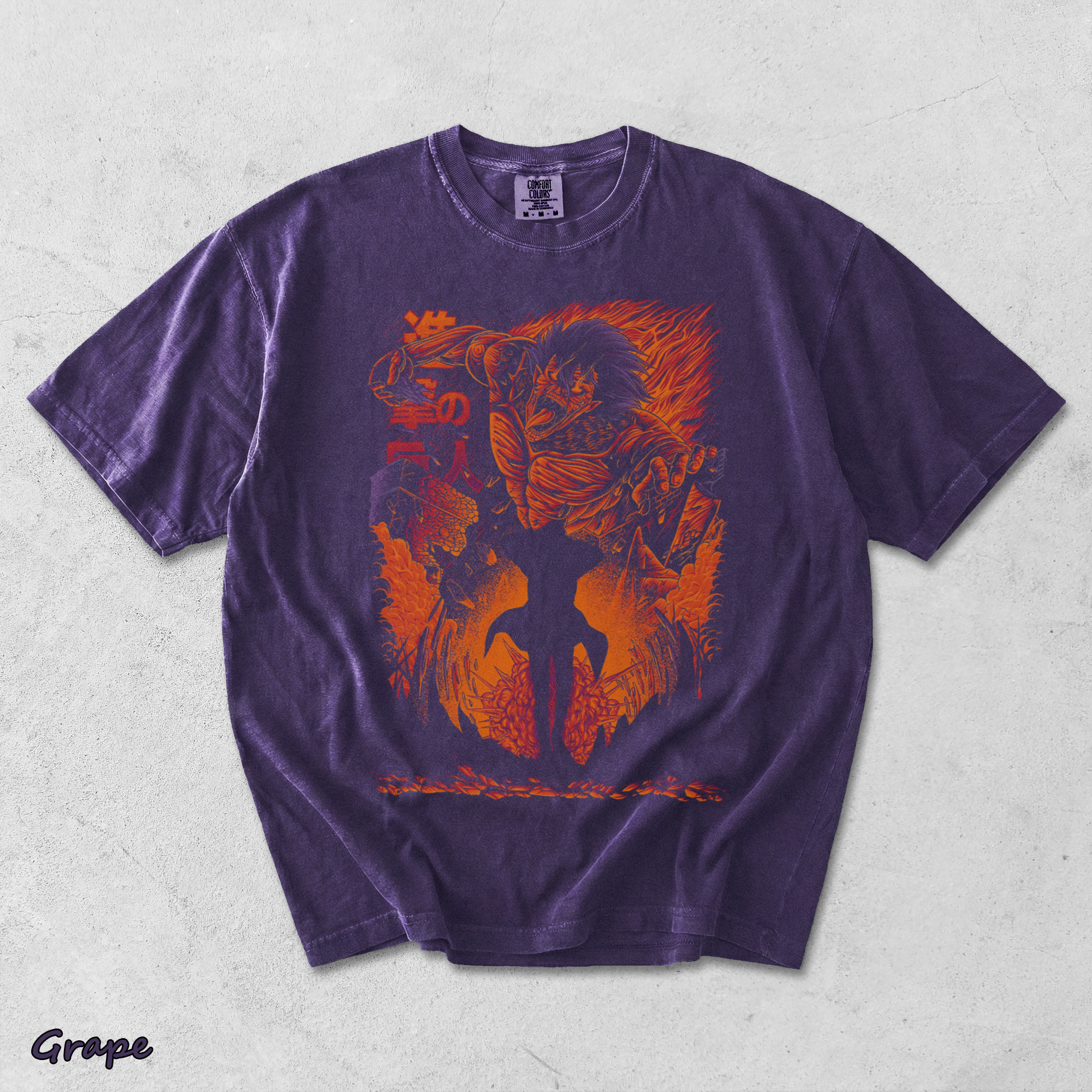 Attack On Titan - Grape mockup