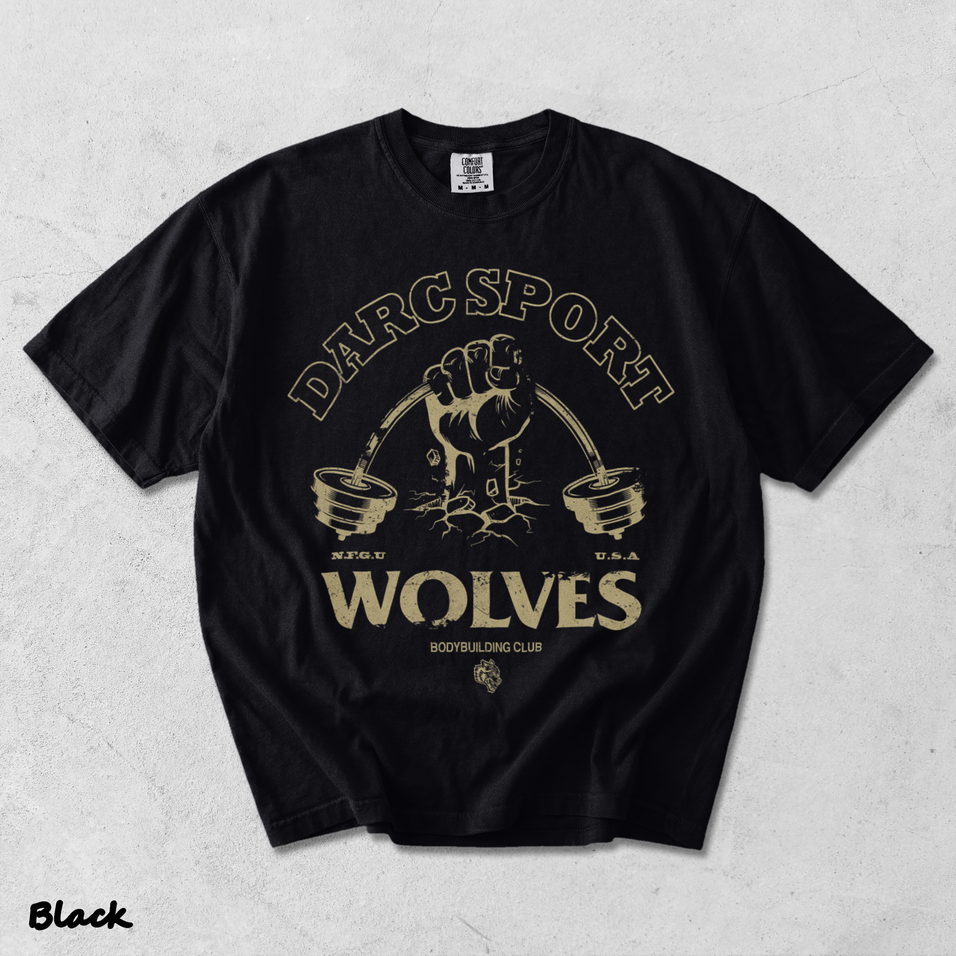Back - Black mockup