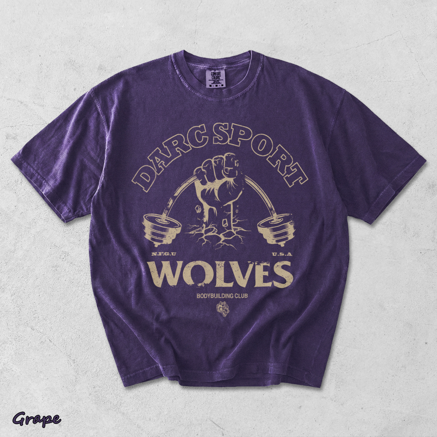 Back - Grape mockup