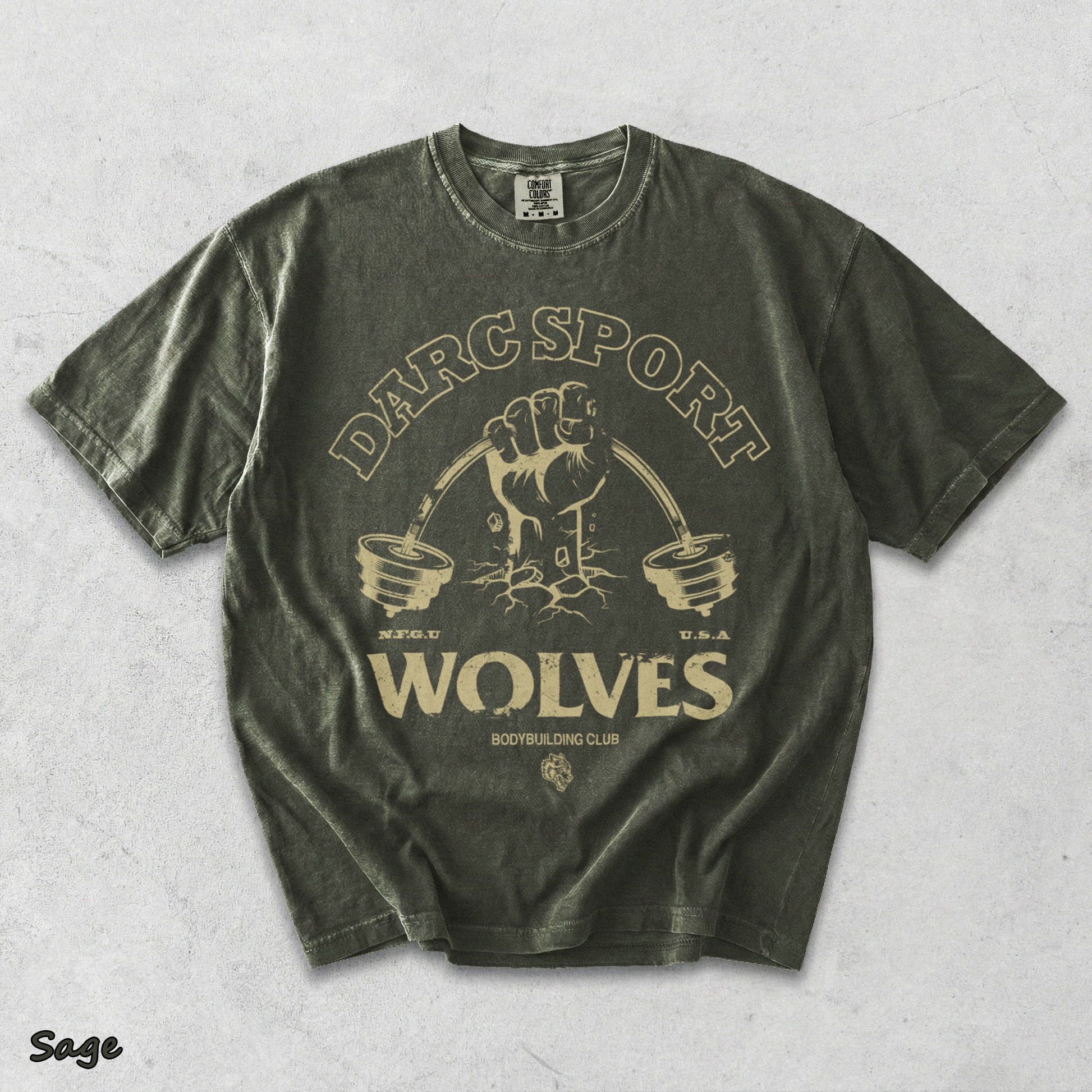Back - Sage mockup